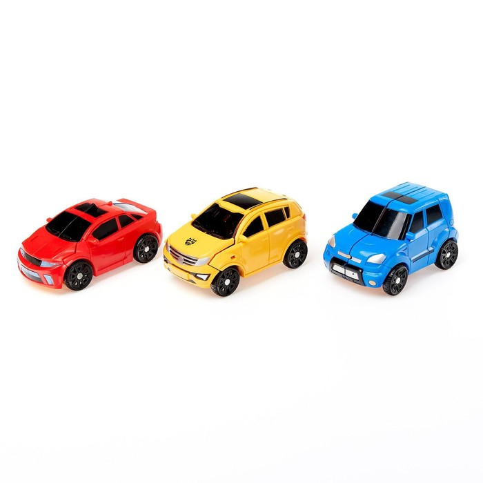 Набор роботов &laquo;Супербот&raquo;, трансформируется, собирается из трёх роботов