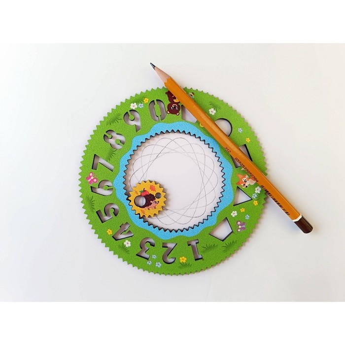 Спирограф &laquo;Лес&raquo;