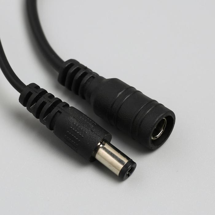 Гирлянда &laquo;Конский хвост&raquo; 10 нитей по 1 м, IP20, серебристая нить, 100 LED, свечение белое, 8 режимов, 12 В