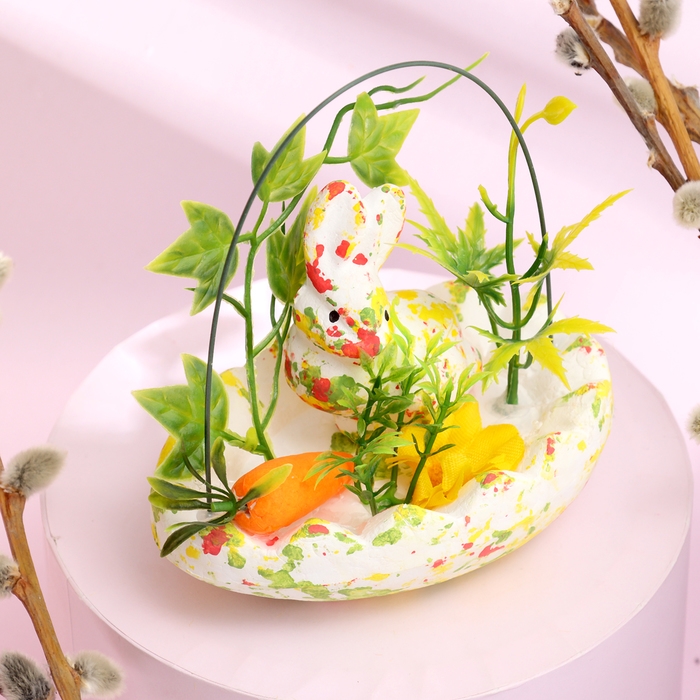 Декор пасхальный &laquo;Зайчик&raquo; 8 &times; 12 &times; 14 см