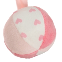 Растяжка - спираль с игрушками дуга на коляску / кроватку для малышей &laquo;Зайка&raquo;, Mum&Baby