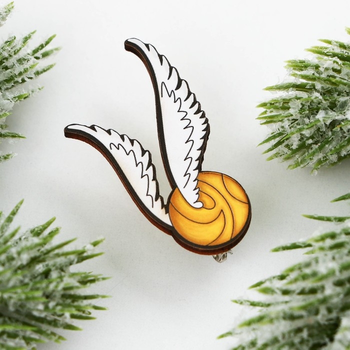 Значок в коробочке новогодний &laquo;Magic winter&raquo; на Новый год на Новый год, 4,2 х 2,5 см