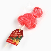 Леденец на палочке, в форме змеи &laquo;Для тебя в новый год&raquo;, 35 г