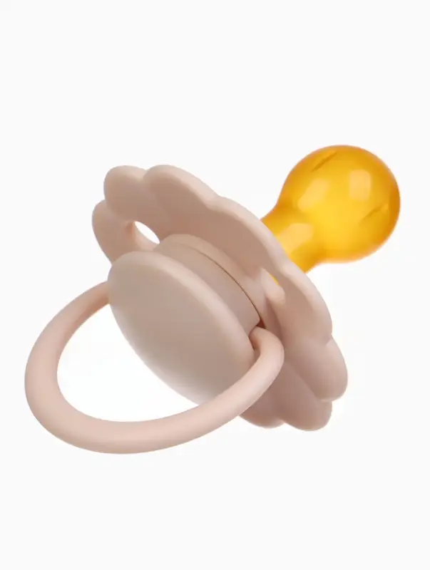 Набор классических пустышек, 2 шт., латекс, нюд/персиковый, в контейнере, от 6 мес., M&B