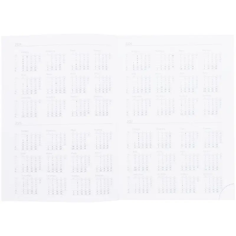 Ежедневник Favor, недатированный, голубой