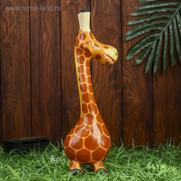 Сувенир дерево "Жираф-толстячок" 40х12х9 см