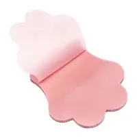 Блок-закладка с липким краем пластик Лапка 50л, розовый, 45мм х 45мм  CALLIGRATA