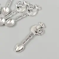 Сувенир кошельковый металл "Кошельковая мышка с рублём" 1,4х4,8 см