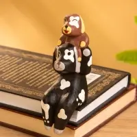 Сувенир &laquo;Пёс с щенком&raquo;, 4.5&times;4&times;11 см, дерево