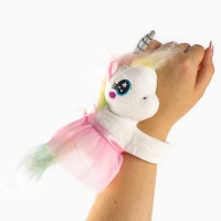 Мягкая игрушка &laquo;Обнимашка-Единорог&raquo;, браслет