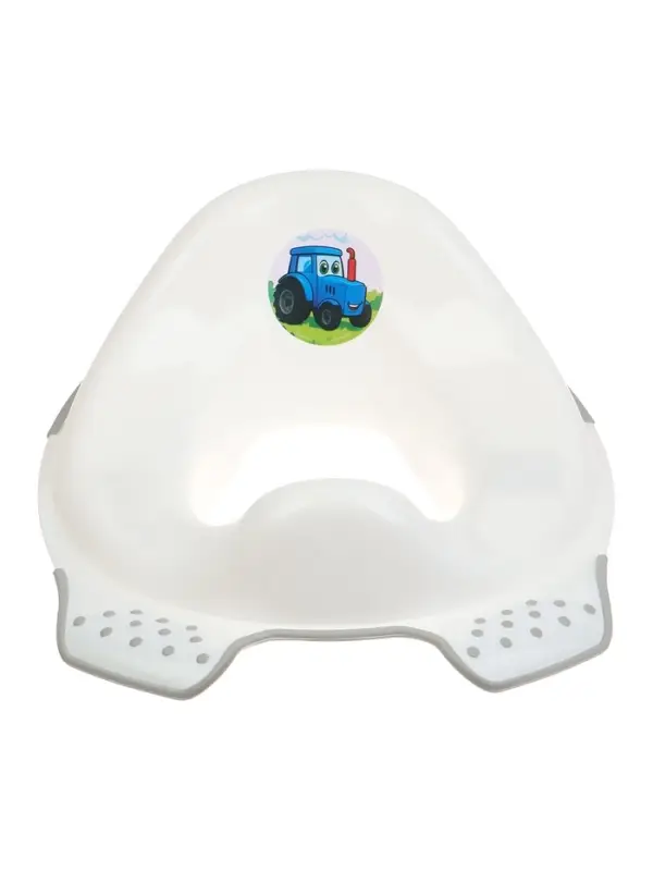 Сидение на унитаз &laquo;Трактор&raquo;, цвет белый