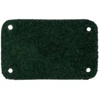 Лейбл кожаный Beta, S, зеленый