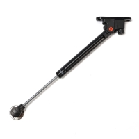 Газлифт 80N CAPPIO, доводчик, бесшумное открывание/закрывание, черный, 2 шт.