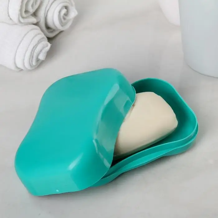 Мыльница дорожная, 11&times;7&times;4 см, цвет МИКС