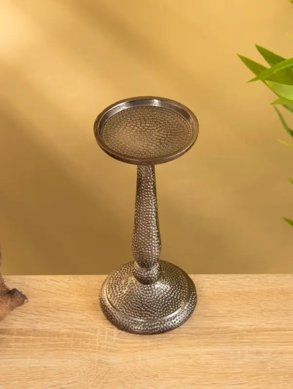 Подсвечник &laquo;Нью-Дели&raquo;, 22 см, алюминий, бронза