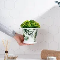 Горшок для цветов Доляна &laquo;Кариота&raquo;, 800 мл, цвет белый