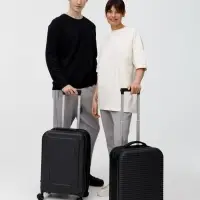 Чемодан Platta, черный