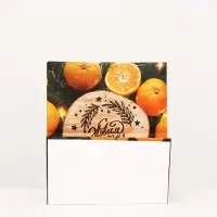 Пакет крафт "Украшение", 32 х 19,5 х 37 см