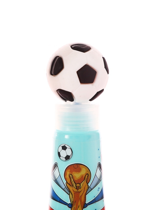 Маркер-текстовыделитель Футбольный мяч МИКС (штрихкод на штуке)