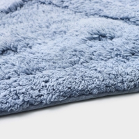 Коврик для дома Доляна &laquo;Нежность&raquo;, 40&times;60 см, цвет голубой