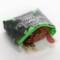 Кошелёк детский для мальчика &laquo;Пиксельный мир&raquo;, МИКС