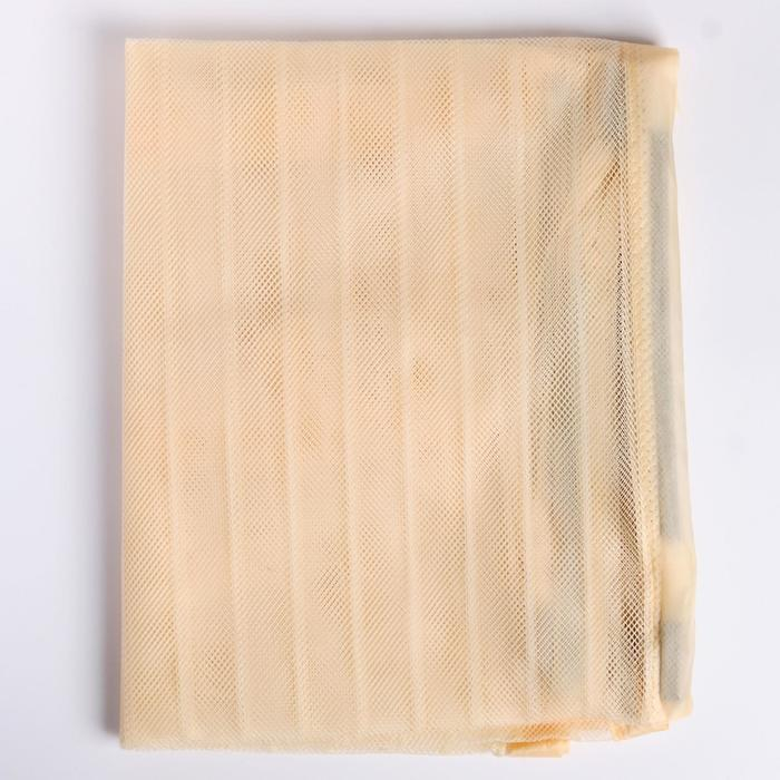 Сетка антимоскитная для дверей, 90 &times; 210 см, на магнитах, цвет бежевый