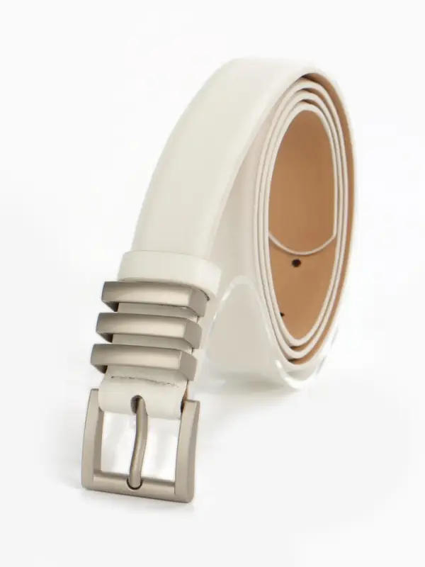 Ремень жен 05-01-02-01, Март2508, 2,8*0,3*110 см, без винта, пряж металл, 1 прокол,