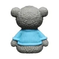 Ластик фигурный "Мишка" МИКС