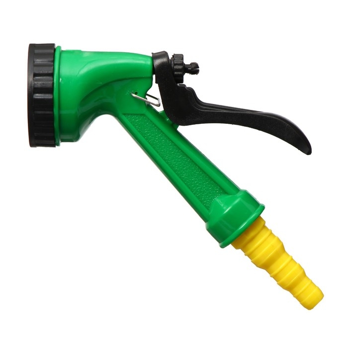Пистолет для полива, 5 режимов, под шланги 1/2" (12 мм), 3/4" (19 мм), 1" (25 мм), пластик, Greengo