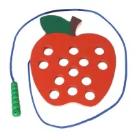 Шнуровка для  малышей древянная