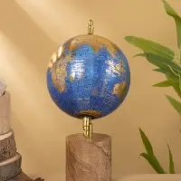 Глобус сувенирный 15х13х24 см, подставка дерево