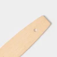 Лопатка блинная деревянная, 28 см, массив бука