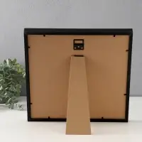 Фоторамка МДФ "Camila" 30х30 см, с паспарту (18х18 см), чёрный