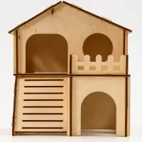 Домик для грызунов, 16 х 15,2 х 18 см