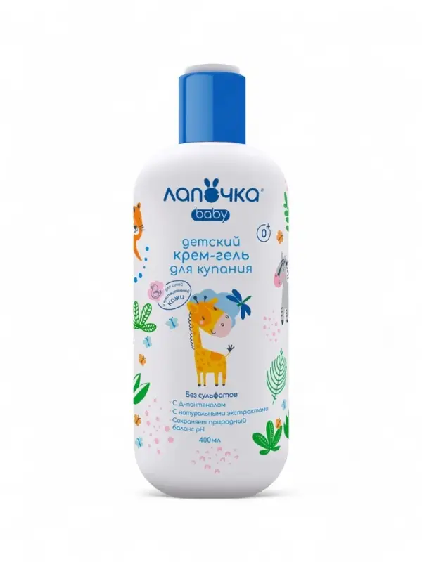 Крем-гель для купания "Лапочка" 400 мл