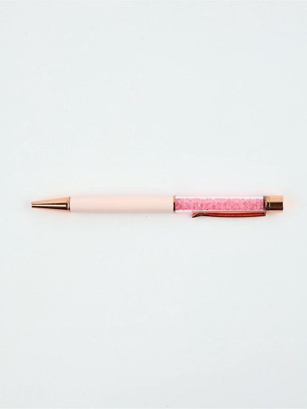 Ручка шариковая синяя паста металлический корпус с шейкером &laquo;Самая нежная&raquo; 1.0 мм