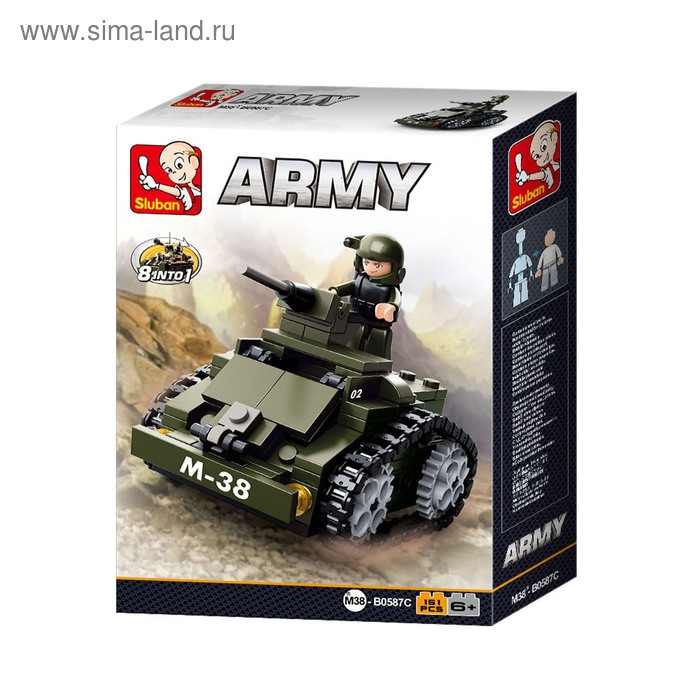 Конструктор &laquo;Военный транспорт&raquo;, МИКС