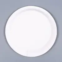 Тарелка бумажная одноразовая &laquo;День рождения&raquo;, в наборе 6 шт., фиолетовая