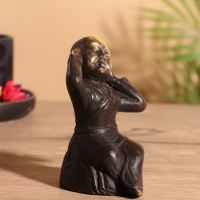 Сувенир бронза "Монах" 7х6х10 см