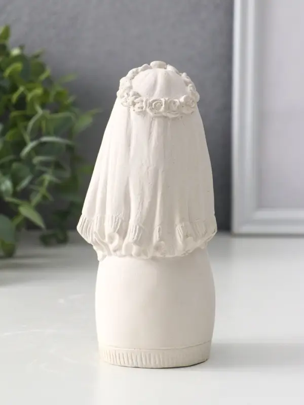 Фигура &laquo;Берегиня невеста&raquo;, 14&times;6.5&times;7 см, натуральный