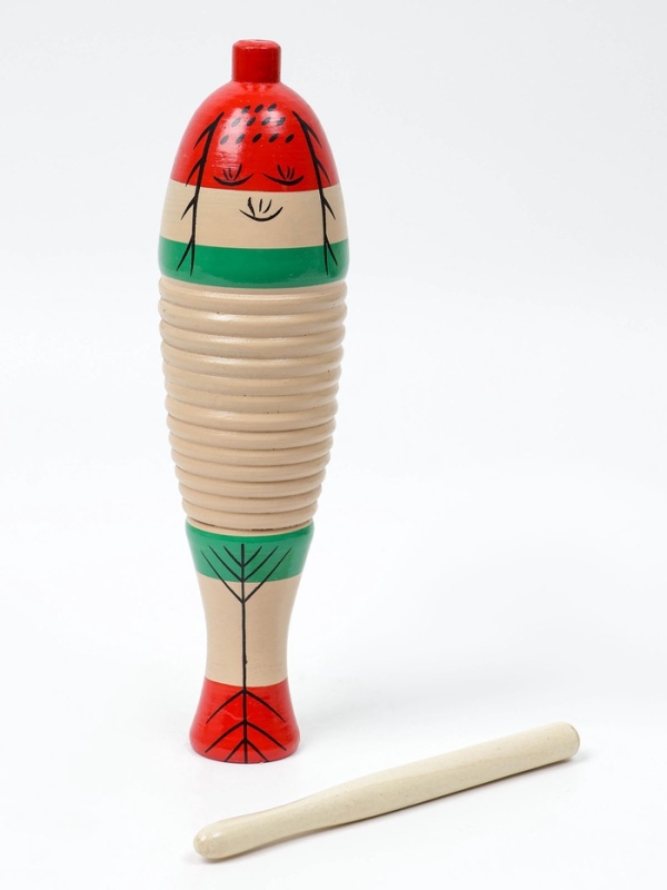 Музыкальный инструмент Гуиро Music Life трещотка, 21,5 х 6 см