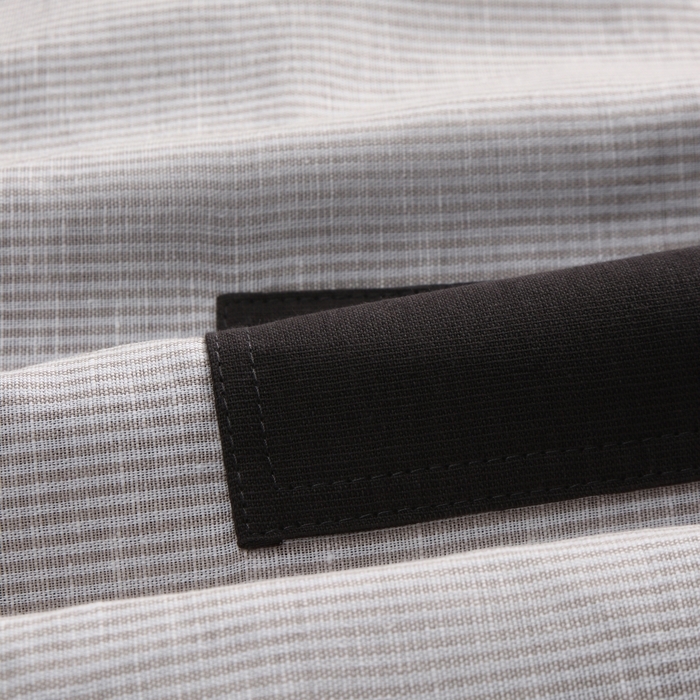 Сумка из льна двухсторонняя SL HOME "Linear bag" 67х35см,50%лён,50%хл, 180г/м2