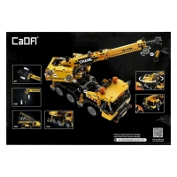 Конструктор техно &laquo;Мобильный кран&raquo;, 658 деталей