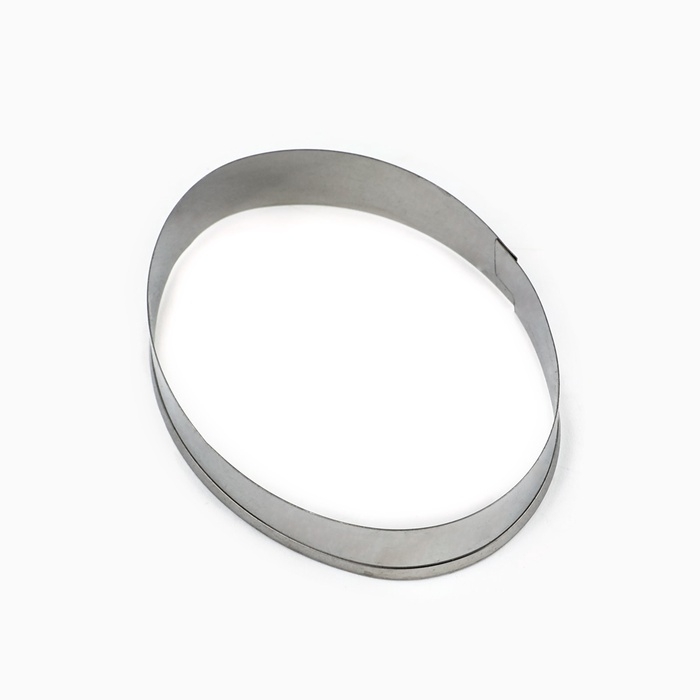 Набор форм для печенья KONFINETTA &laquo;Яйцо&raquo;: 3 шт, размер 5,7 х 4,5 х 1,3 см, нержавеющая сталь