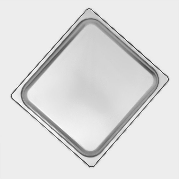 Гастроемкость 2/3 из нержавеющей стали, 150 мм, 35,5&times;32,5&times;15 см, толщина 0,8 мм