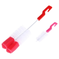 Набор ёршиков для посуды Доляна, 2 шт: 25&times;6 см, 12&times;2 см, цвет МИКС