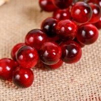 Муляж "Виноград" глянец, 22 ягоды 12 см, микс