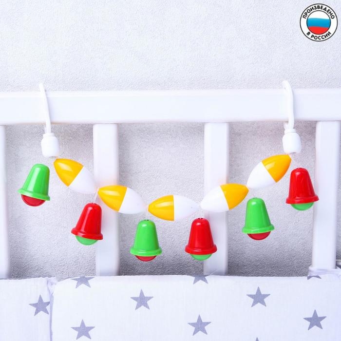 Растяжка на коляску/кроватку &laquo;Подвеска&raquo;, цвет МИКС, Аэлита