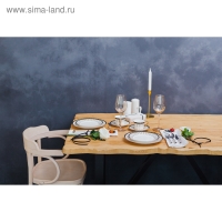 Лента репсовая, 6 мм, 23 &plusmn; 1 м, цвет чёрный №39