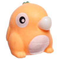 Резиновая игрушка для ванны &laquo;Дракончик с пузырем&raquo;, 5x5 см, цвет МИКС, Крошка Я